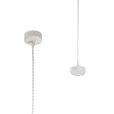 SAD5308 Sadal Pendant Light Kit 2m 1 Light in a Sand White Finish