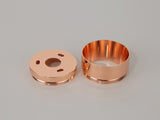 SAD5408 Sadal 2cm Face Ring &amp; 1cm Back Ring Accessory Pack in a Rose Gold Finish