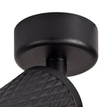 SAD6208 Sadal Surface Mounted Spot Light 1 Light in a Sand Black Finish