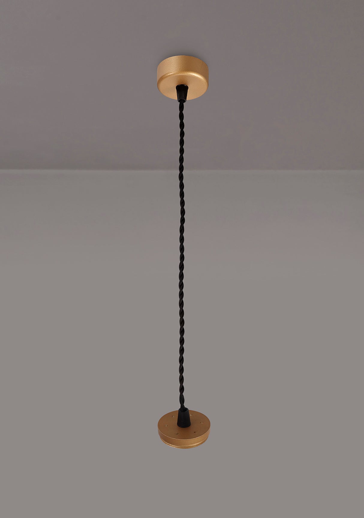 SAD6308 Sadal Pendant Light Kit 2m 1 Light in a Champagne Gold Finish