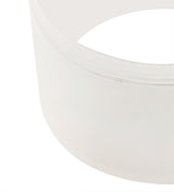 SAD6408 Sadal 2cm Face Ring Accessoryin a Frosted Finish