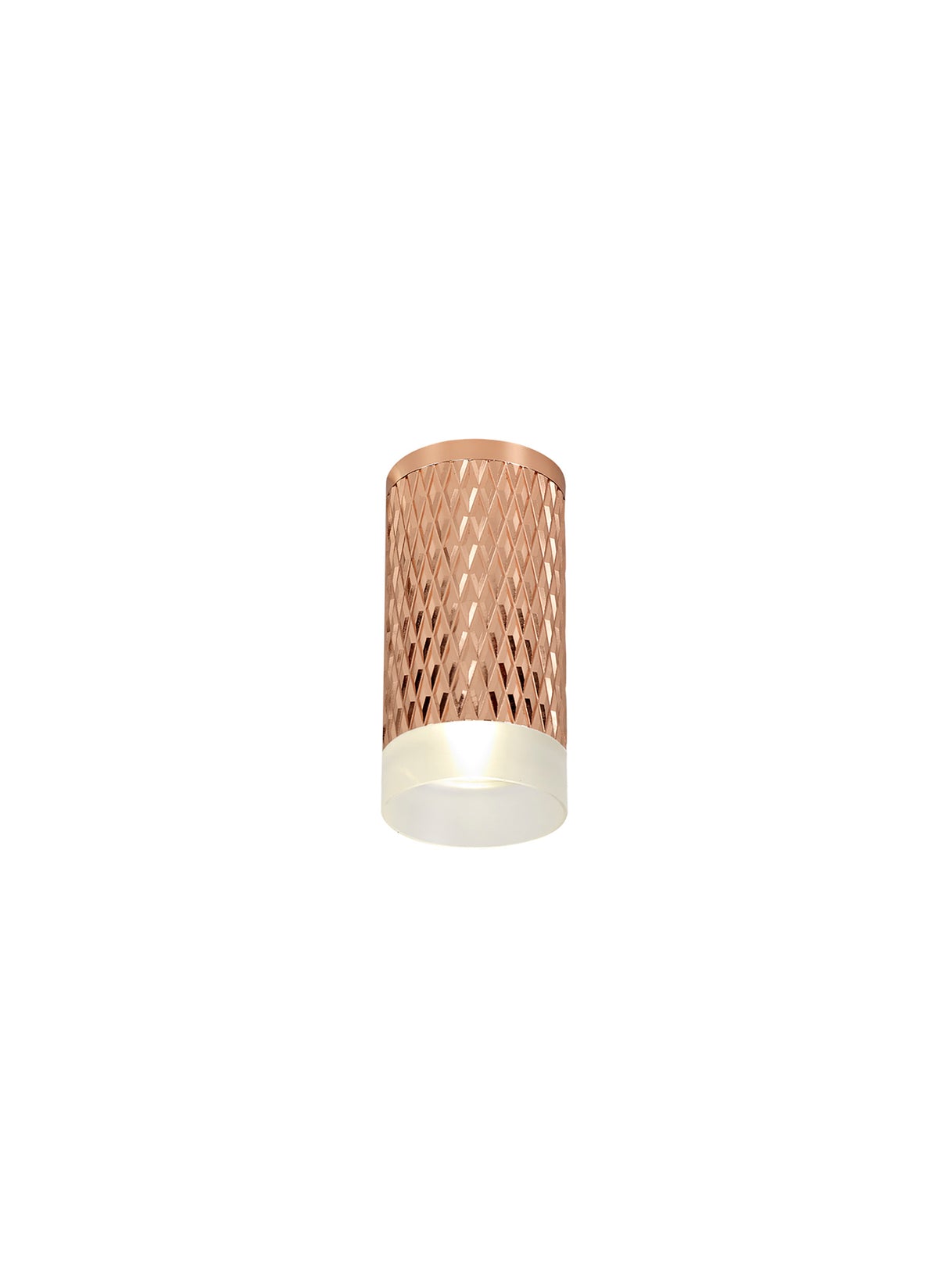 SAD7108 Sadal 10cm Surface Mounted Ceiling Light 1 Light in a Rose Gold Finish