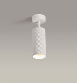 SAD7208 Sadal Surface Mounted Spot Light 1 Light in a Sand White Finish