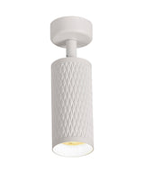 SAD7208 Sadal Surface Mounted Spot Light 1 Light in a Sand White Finish