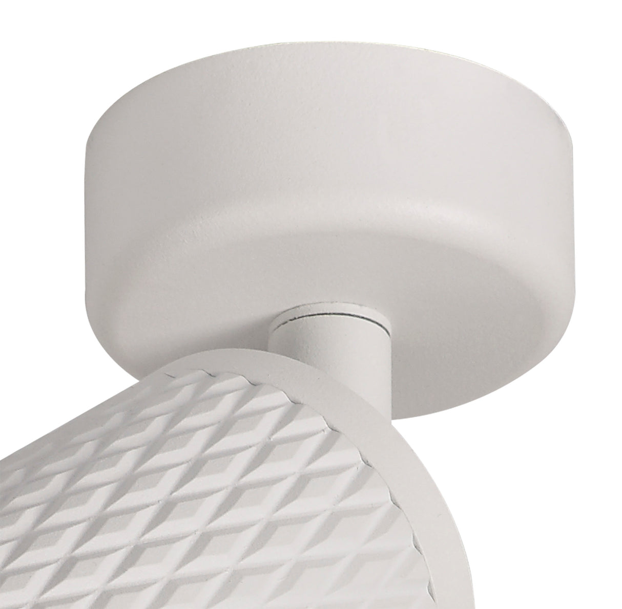 SAD7208 Sadal Surface Mounted Spot Light 1 Light in a Sand White Finish