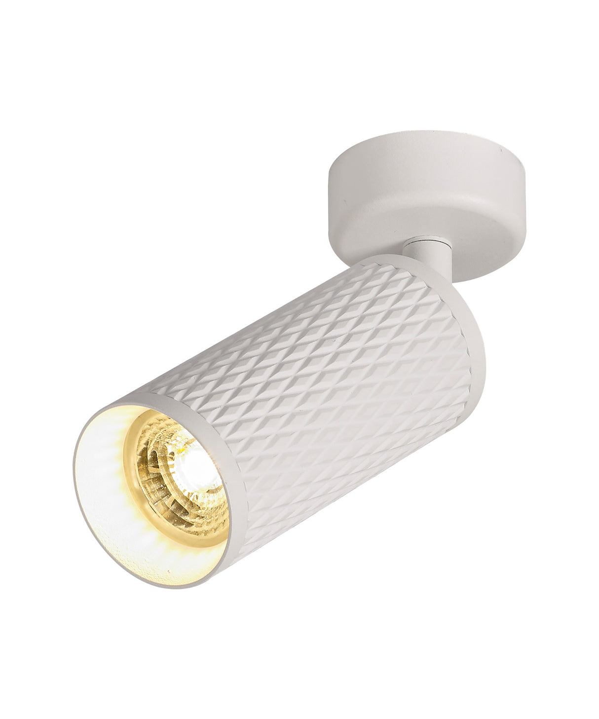 SAD7208 Sadal Surface Mounted Spot Light 1 Light in a Sand White Finish