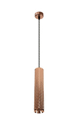 SAD7308 Sadal Pendant Light Kit 2m 1 Light in a Rose Gold Finish