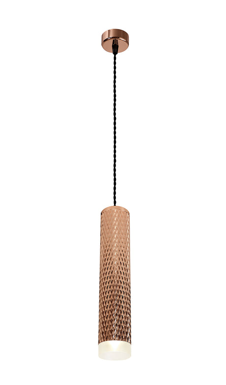 SAD5208 Sadal 30cm Surface Mounted Ceiling Light 1 Light in a Rose Gold Finish