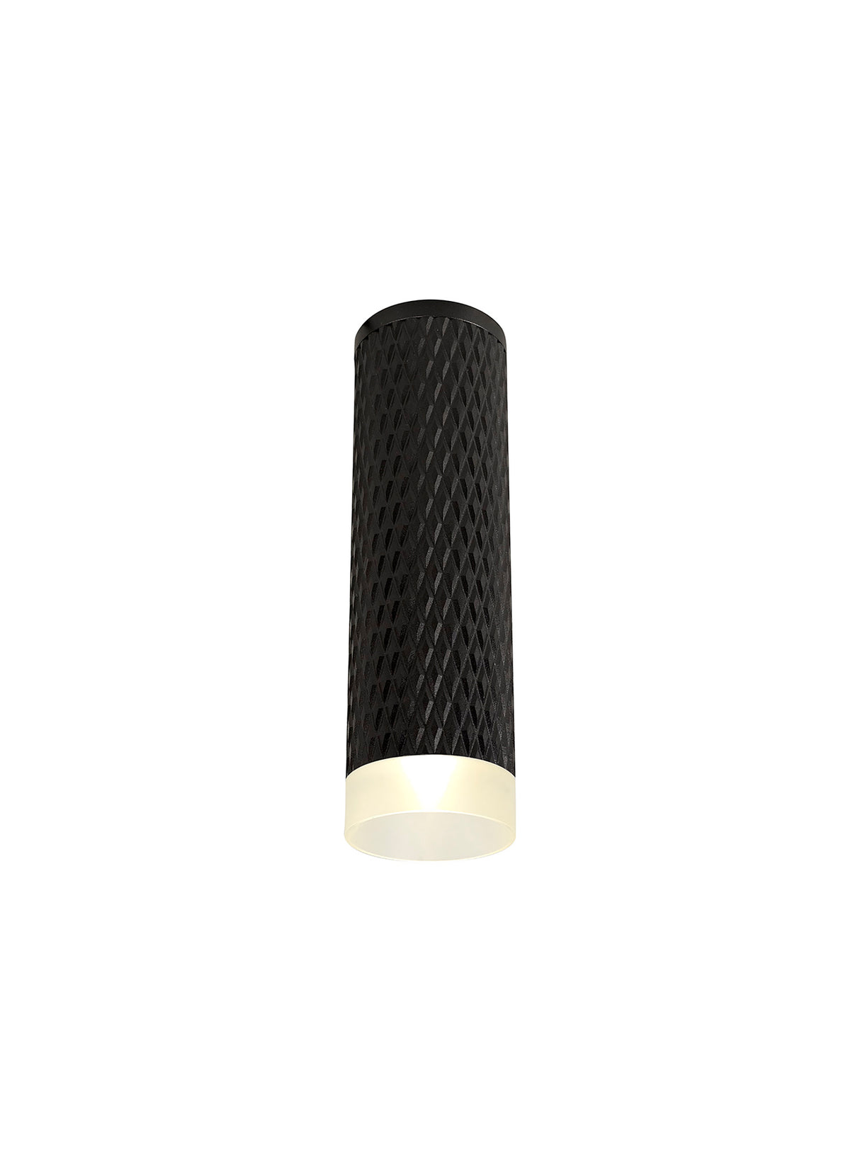 SAD8108 Sadal 20cm Surface Mounted Ceiling Light 1 Light in a Sand Black Finish