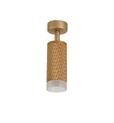 SAD8208 Sadal Surface Mounted Spot Light 1 Light in a Champagne Gold Finish