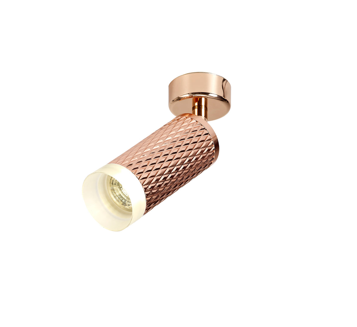 SAD9208 Sadal Surface Mounted Spot Light 1 Light in a Rose Gold Finish