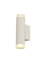 SAD9308 Sadal Wall Lamp 2 Light in a Sand White Finish