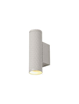 SAD9308 Sadal Wall Lamp 2 Light in a Sand White Finish