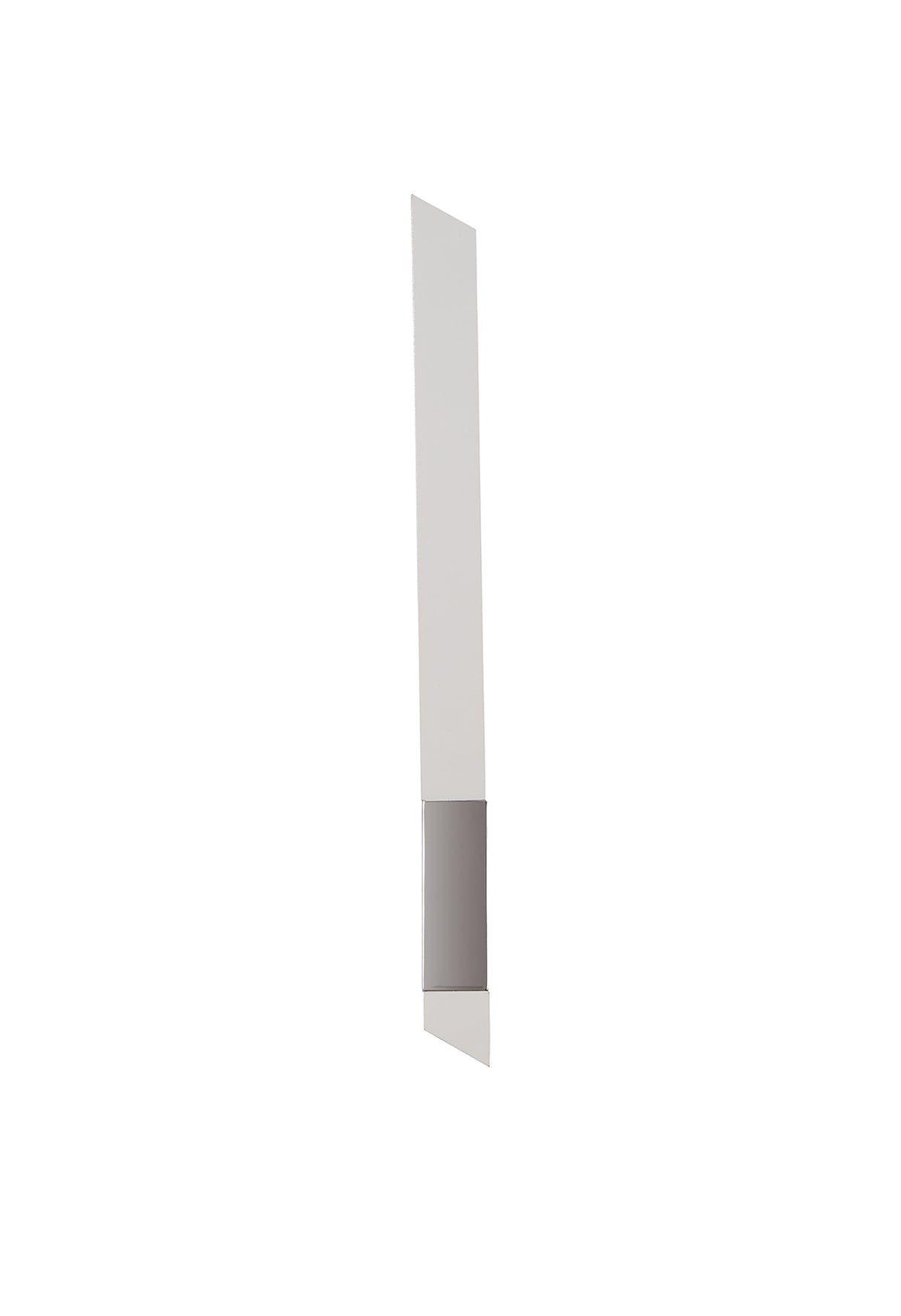 SAL0637 Salm Wall Lamp 8W LED in a Sand White/Chrome/Frosted Finish