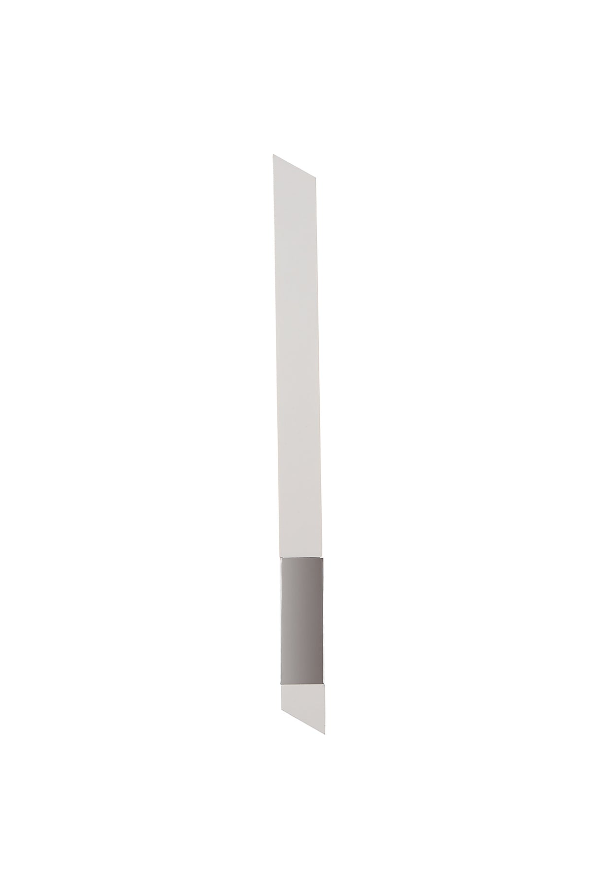 SAL0637 Salm Wall Lamp 8W LED in a Sand White/Chrome/Frosted Finish