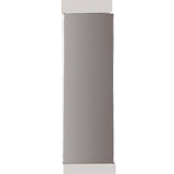 SAL0637 Salm Wall Lamp 8W LED in a Sand White/Chrome/Frosted Finish