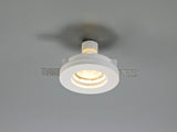 SKA0717 Skat Stepped Downlight Round 1 Light in a White Paintable Finish