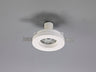 SKA0717 Skat Stepped Downlight Round 1 Light in a White Paintable Finish