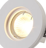 SKA0717 Skat Stepped Downlight Round 1 Light in a White Paintable Finish