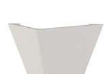 SKA3177 Skat Triangle Wall Lamp 1 Light in a White Paintable Finish