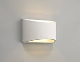 SKA5717 Skat Wall 1 Light in a White Paintable Finish