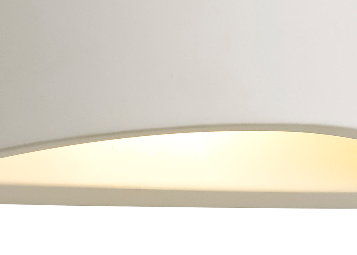 SKA5717 Skat Wall 1 Light in a White Paintable Finish