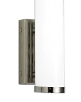 TAI3207 Taiyi Small Wall 1 Light 9W LED in a Chrome/Opal White Finish, Suitable for Bathrooms