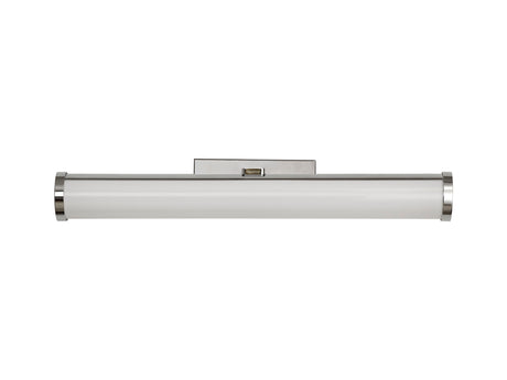 TAI5207 Taiyi Over Mirror Wall Light 12W LED in a Chrome/Opal White Finish, Suitable for Bathrooms