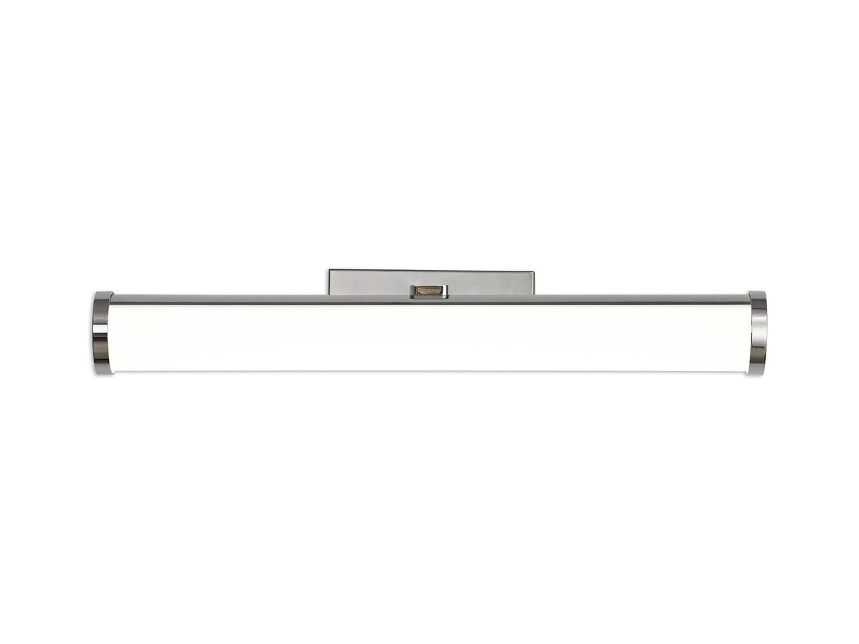 TAI5207 Taiyi Over Mirror Wall Light 12W LED in a Chrome/Opal White Finish, Suitable for Bathrooms