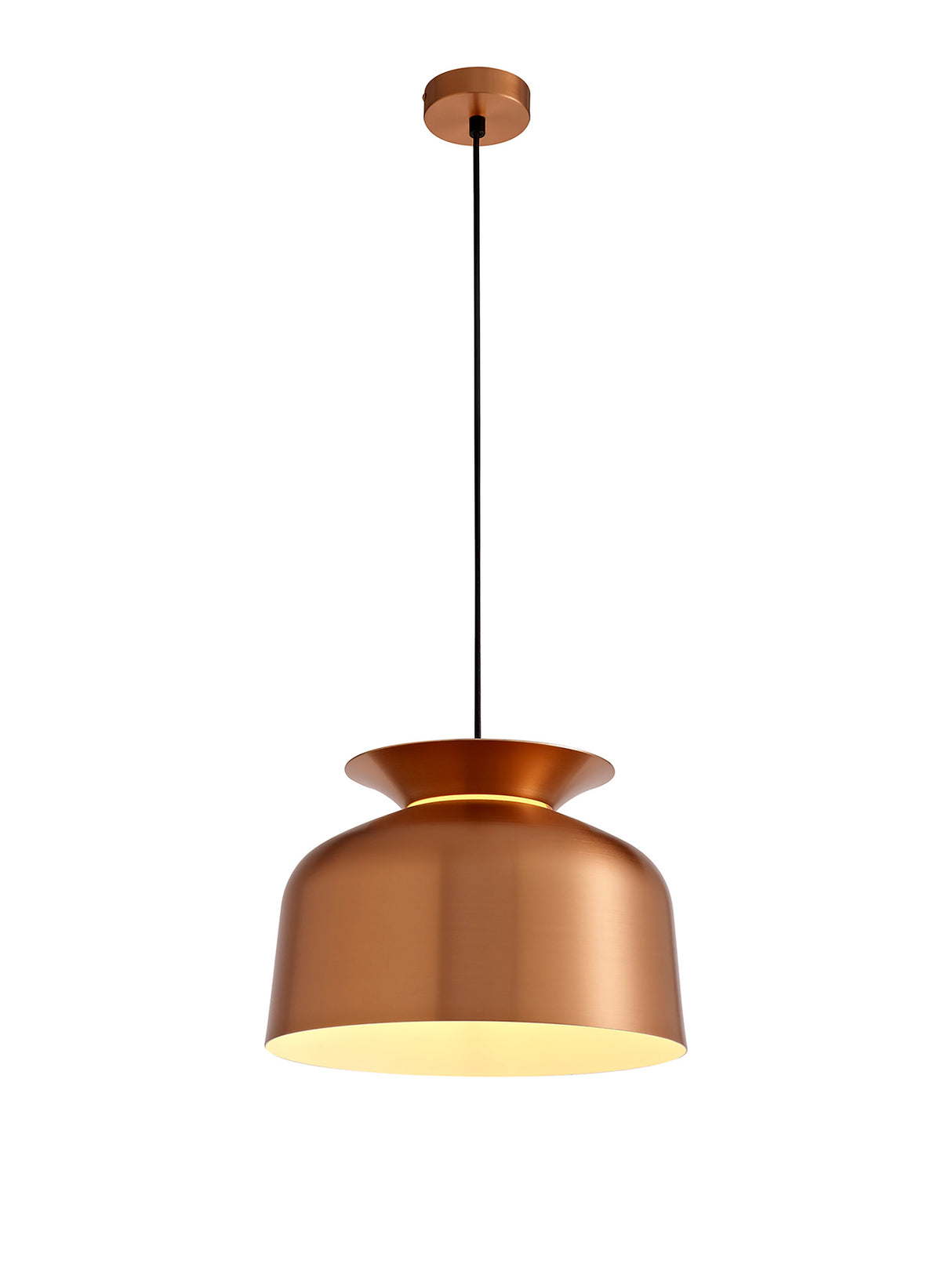 TAL0067 Talitha Pendant 1 Light in a Copper Finish