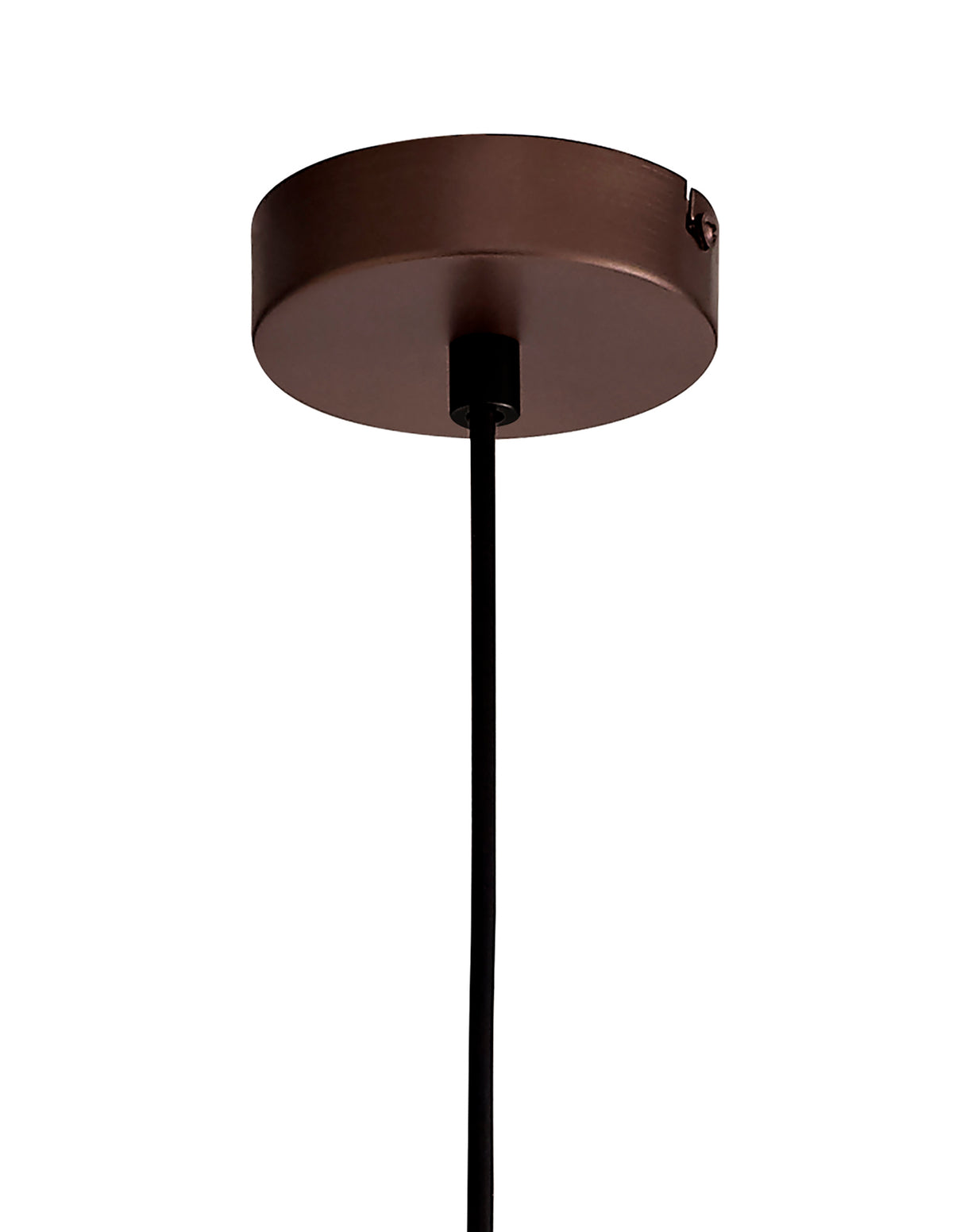 TAL1067 Talitha Pendant 1 Light in a Gloss Coffee Finish