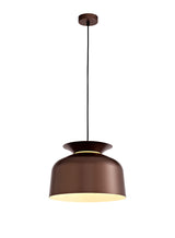 TAL1067 Talitha Pendant 1 Light in a Gloss Coffee Finish