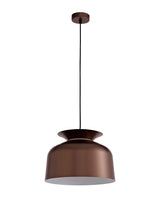 TAL1067 Talitha Pendant 1 Light in a Gloss Coffee Finish