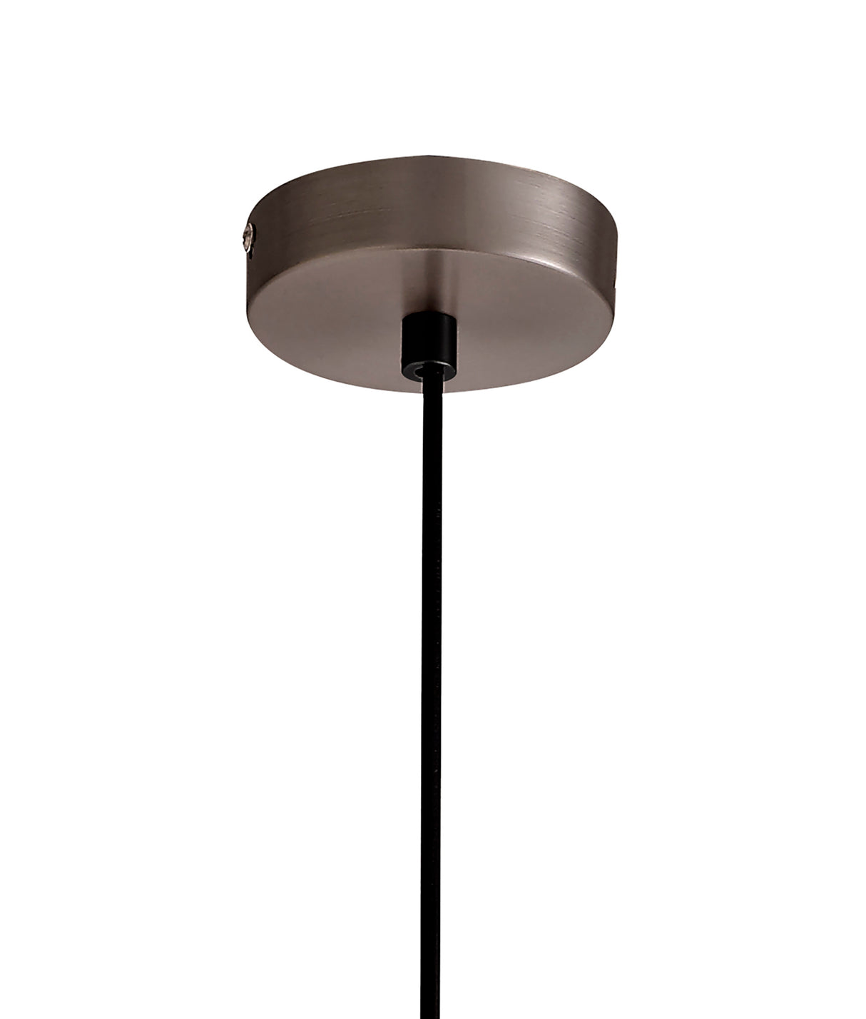 TAL9957 Talitha Pendant 1 Light in a Satin Nickel Finish