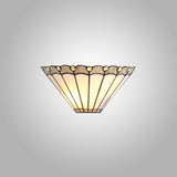 UKL4527 Uklun Wall Lamp 2 Light in a Grey/Cream/Black/Clear Finish and Clear Crystal