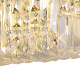 ZOS0287 Zosma Wall Lamp 2 Light in a Gold Finish and Clear Crystal