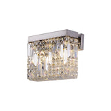 ZOS1187 Zosma Wall Lamp 2 Light in a Polished Chrome Finish and Clear Crystal